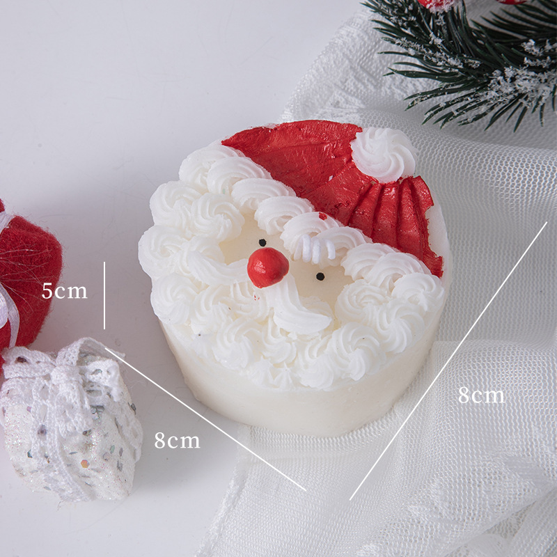 Christmas cute Santa Claus aromatherapy candle decoration UK